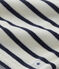 Girl's terry velour pyjamas COQUILLE beige/SMOKING blue
