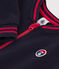 Babies' Thick Jersey Baseball Jacket SMOKING blue