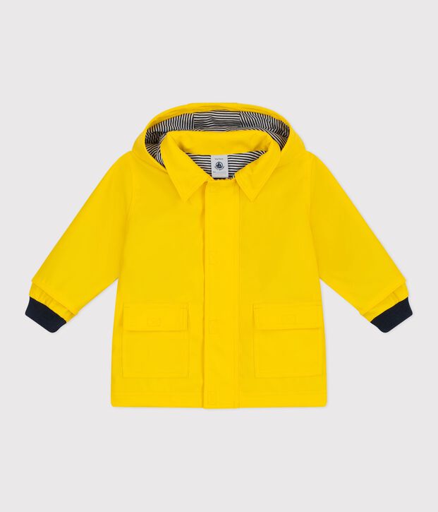 Babies' iconic plain raincoat yellow