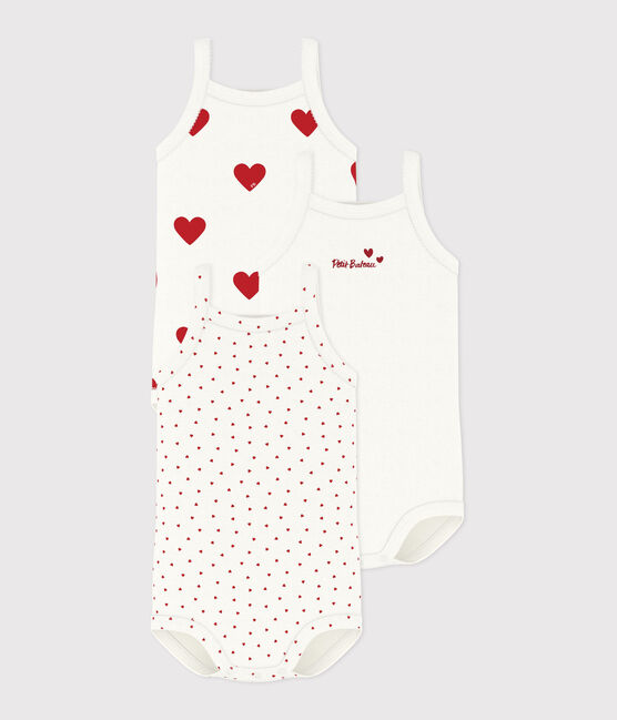 Baby's strappy bodysuits - 3-Pack variante 1