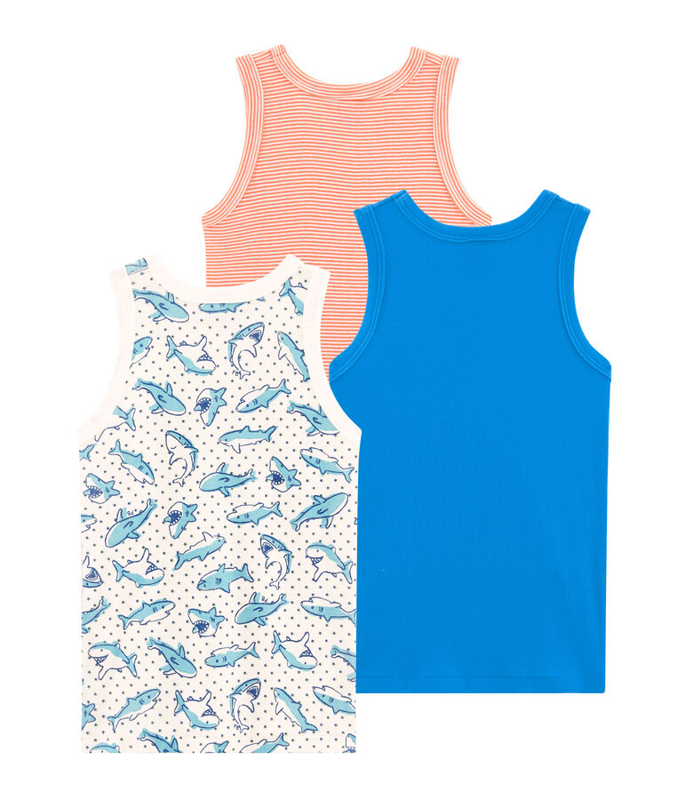 Boys' Vests - 3-Piece Set multicolor