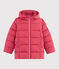 Girls' puffer jacket POPPY pink