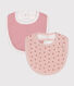 Babies' cotton bibs - 2-Pack