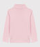 Children's plain cotton rollneck top JOLI pink