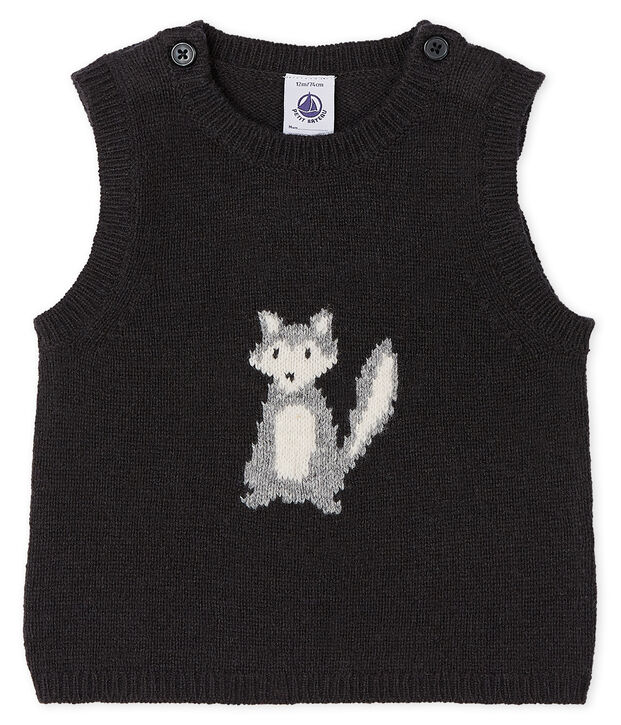 Baby Boys' Sleeveless Pullover grey