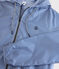 Unisex Stripy Windbreaker SURF blue/MARSHMALLOW white