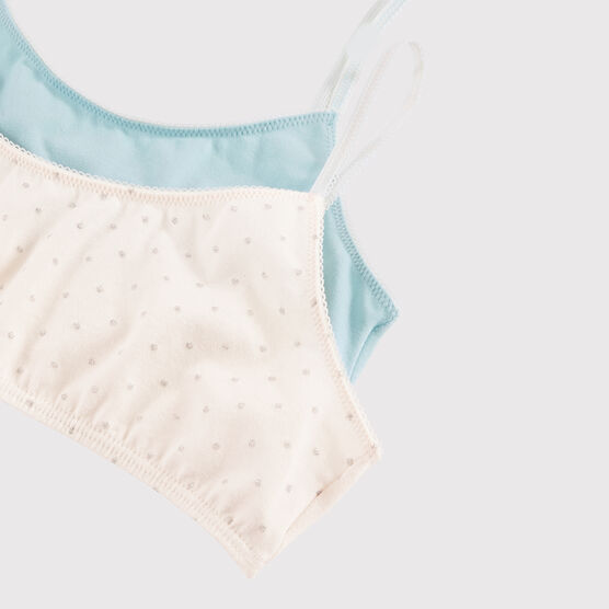 Girls' Glittery Bralettes - 2-Piece Set variante 1