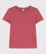 Women's Straight Round-Neck Cotton T-Shirt