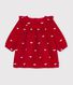 red/ecru