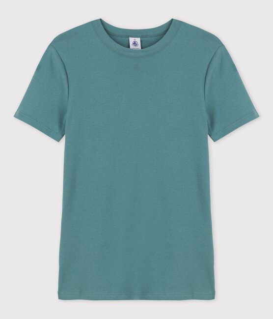 Women's Iconic Cotton Round Neck T-Shirt BRUT green