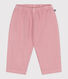 Babies' plain soft trousers