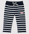 Baby boy's sailor trousers SMOKING blue/MARSHMALLOW white
