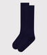 Children's wool and cotton long socks.