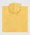 Children's stripy terry poncho NECTAR yellow/AVALANCHE
