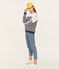 Women's breton jumper SMOKING blue/MARSHMALLOW white
