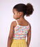 Pack of children's floral cotton tank tops multicolor