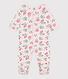 Babies' floral cotton pyjamas