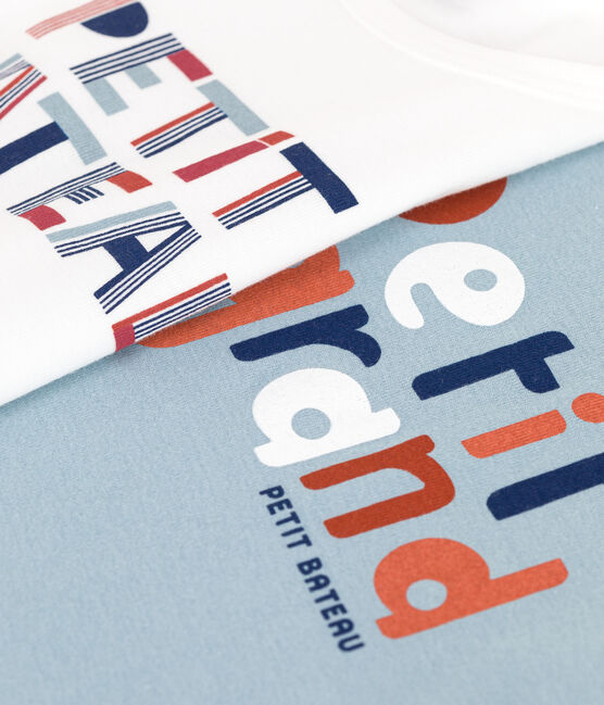 Children's short-sleeved cotton T-shirts - 2-pack variante 1