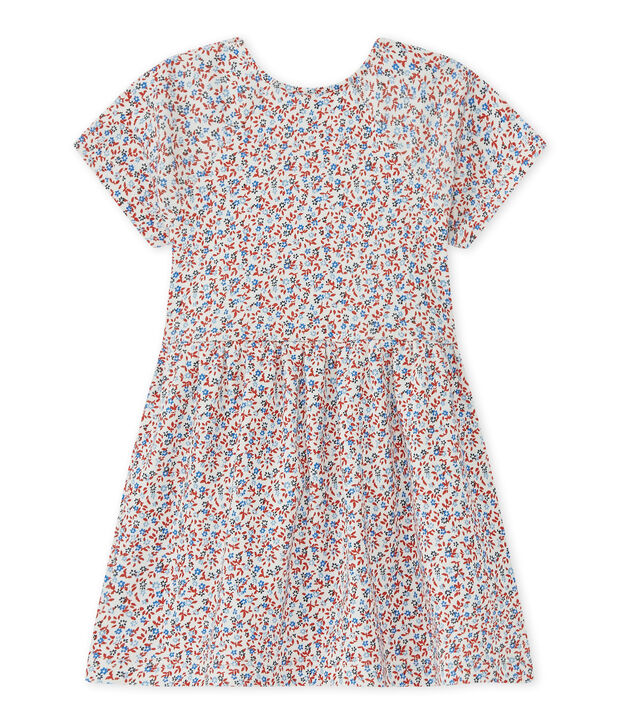 Baby girl's print dress white/red/multicolor