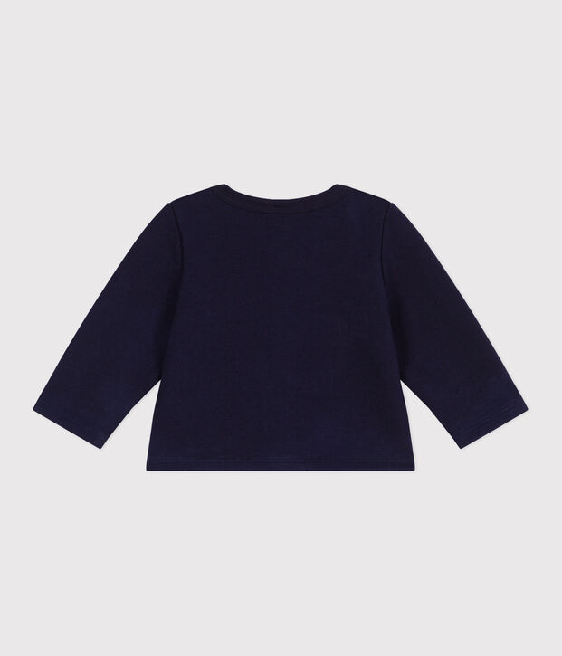 Babies' plain cotton cardigan SOIR