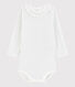 Baby girl's long-sleeved bodysuit