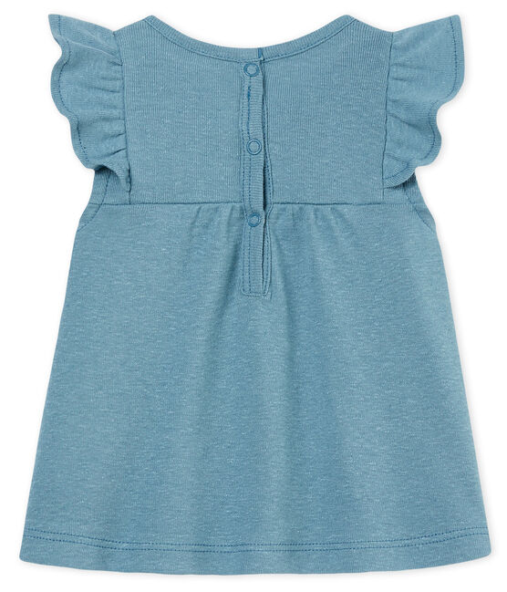 Baby girls' cotton/linen blouse FONTAINE