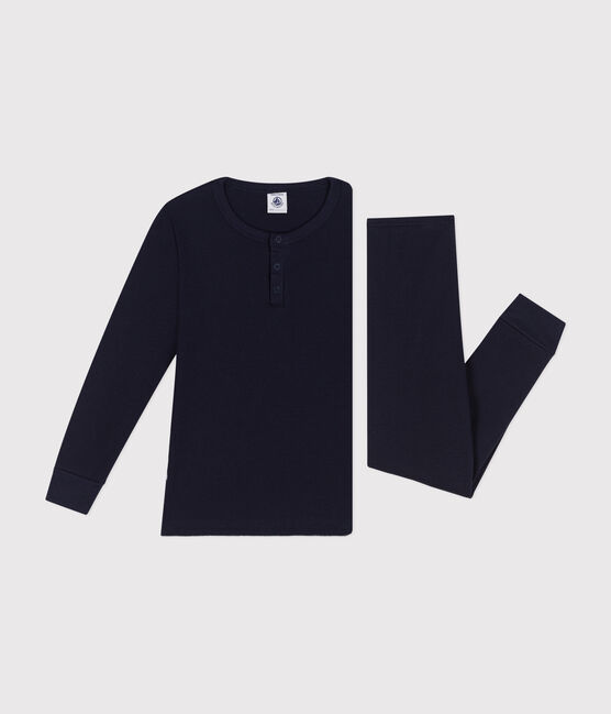 Children's cotton pyjamas SMOKING blue