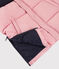Unisex Long Coat SMOKING blue/CHARME pink