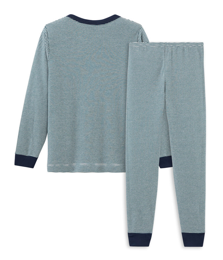 Boys' Pyjamas green/white