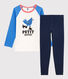 Boys' Chick Themed Organic Cotton Pyjamas
