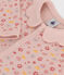 Babies' Floral Print Cotton Pyjamas SALINE pink/MULTICO white