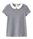 Girls' striped T-shirt