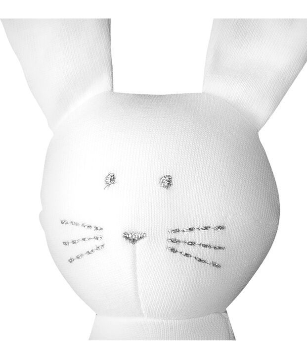 Rabbit comforter Ecume white