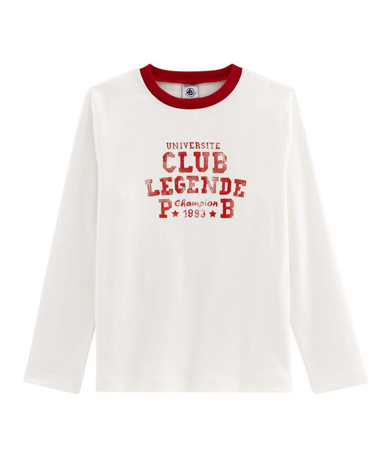 Boys' T-Shirt MARSHMALLOW white