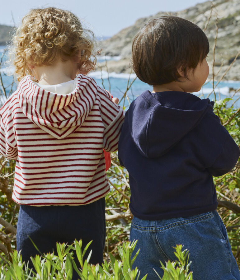 Babies' Terry Hoodie AVALANCHE white/STOP