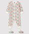 Baby Girls' Terry Nightwear Set MARSHMALLOW white/MULTICO white