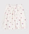 Children's heart-patterned cotton skirt AVALANCHE white/MULTICO