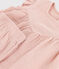 Babies' Plain Cotton Gauze Outfit Set SALINE pink