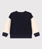 Babies' Fleece Baseball Jacket SMOKING blue/AVALANCHE