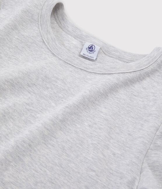 Women's Iconic Round Neck T-Shirt BELUGA CHINE grey