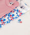Babies' short-sleeved floral cotton bodies - 3-pack variante 1