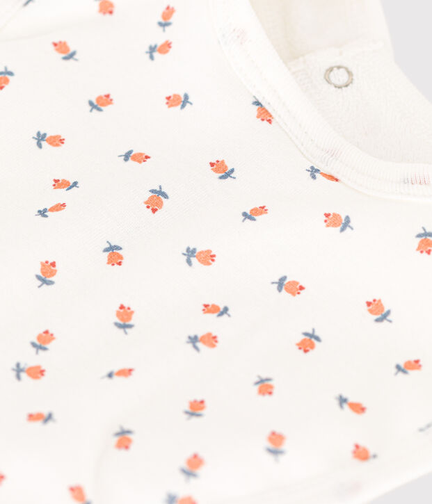 Cotton bib white/multicolor