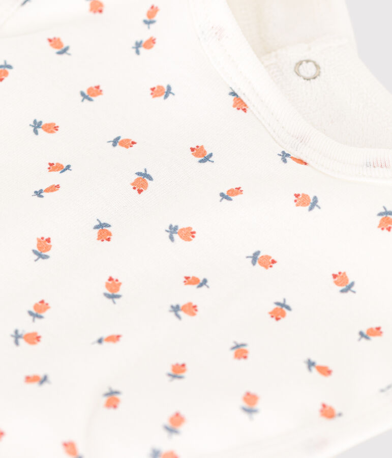Cotton bib white/multicolor