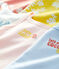 Babies' Hawaiian Themed Cotton Bodysuits with Straps - 5-Pack variante 1