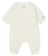 Babies' Long Jumpsuit in Padded Rib Knit