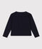 Children's unisex cotton cardigan SMOKING blue