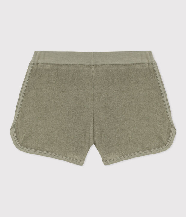 Girls' Terry Shorts green