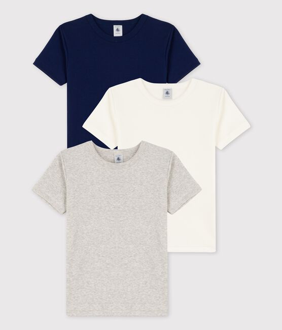Boys' Short-Sleeved Cotton T-shirts - 3-Pack variante 1