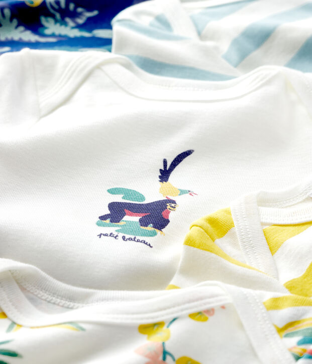 Baby Boys' Long-Sleeved Bodysuit - 5-Piece Set multicolor