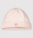 Babies' Organic Cotton Velour Bonnet